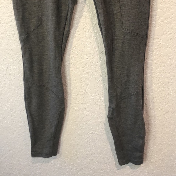 ATHLETA | Ponte Moto Gray Zip Legging Pant - Picture 4 of 13